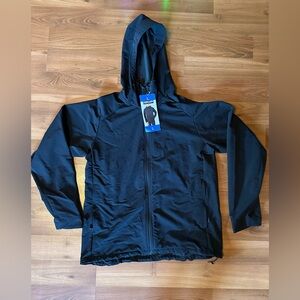 Kirkland Signature Black Hooded Jacket